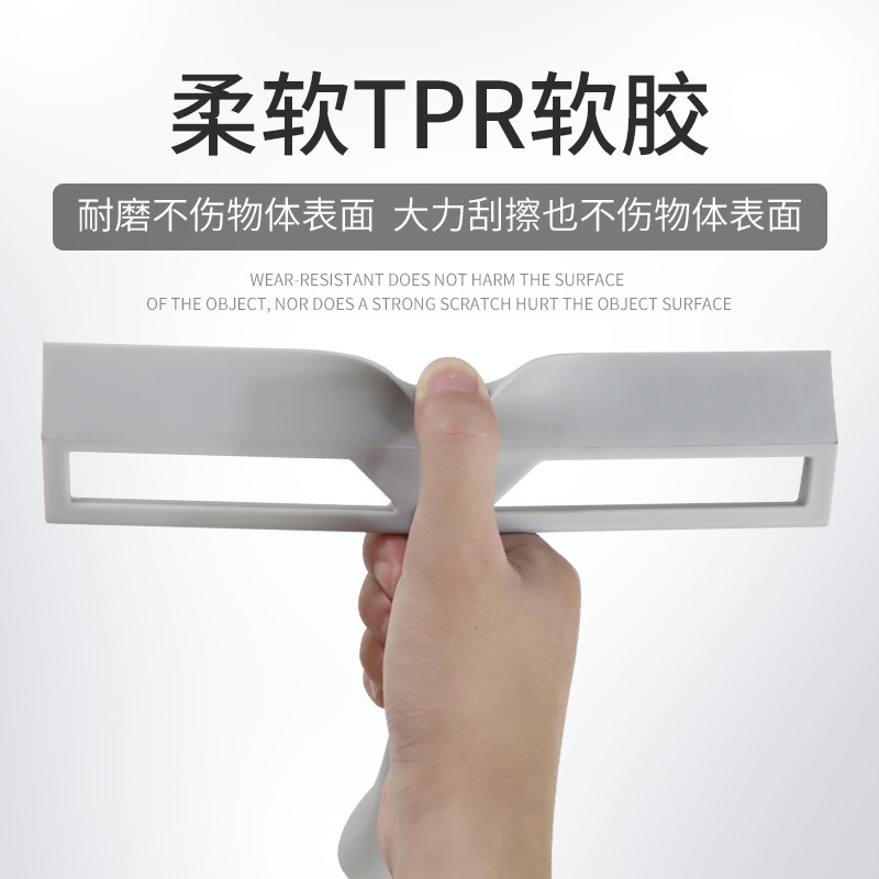 Directo de fábrica de silicona de un solo lado limpiador de vidrio limpiador de piso de baño limpiador de ventana de coche
