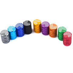 New valve cap for car tires, aluminum valve cap, car colored dust cover valve cap
