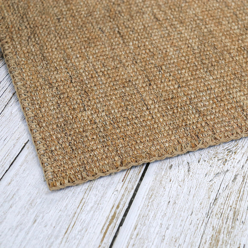 Sisal alfombra sala de estar mesa de café de algodón de lino costura nórdico estilo japonés casa tatami dormitorio balcón estudio alfombra