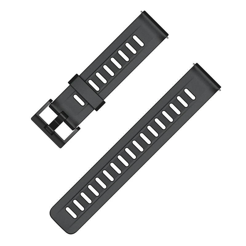 Ремешок для часов совместим с Huami и Amazfit, 20 мм или 22 мм, силикон и фактурные варианты