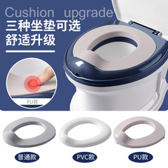 Simulated Toilet Seat for Toddlers and Children, Universal for Boys and Girls, Baby Toilet Seat with Extended Rim, Elevated and Larger Size, Suitable for Young Kids