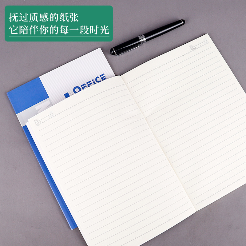 100 descuento fábrica de libros de copia suave en Stock Oficina cuaderno A5 diario al por mayor reunión de registro Bloc de notas