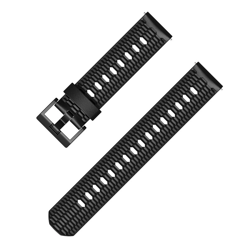 Ремешок для часов совместим с Huami и Amazfit, 20 мм или 22 мм, силикон и фактурные варианты