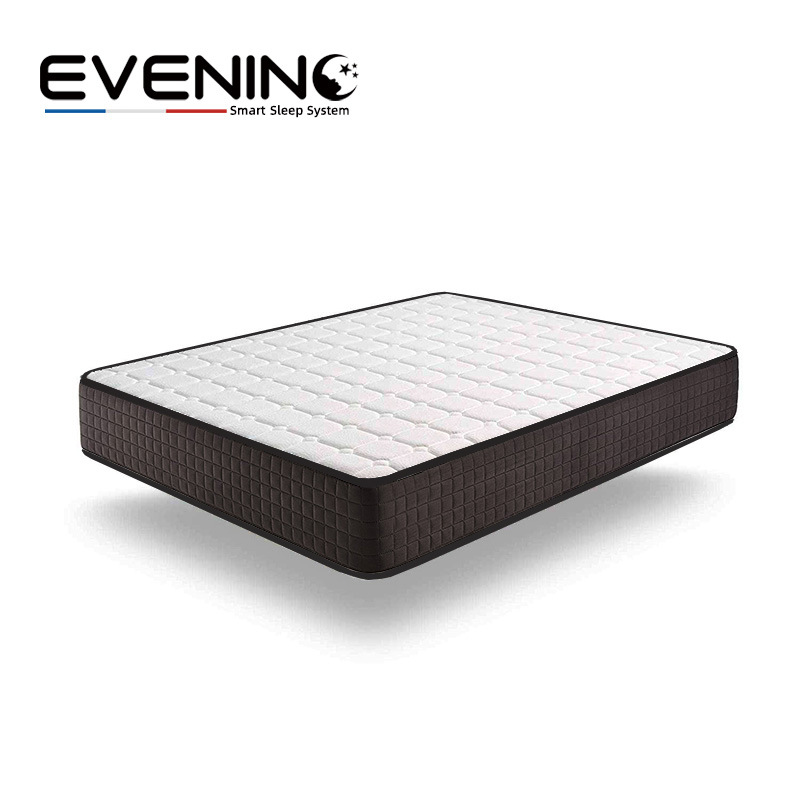 Ibini independent spring environmental protection brown mattress natural latex elderly children spine protection hard Simmons hotel apartment