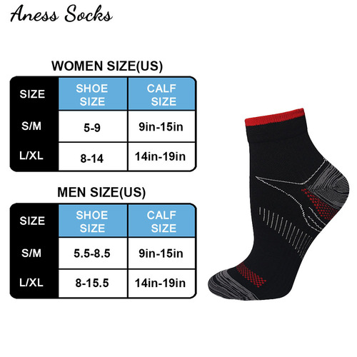 Sports Running Compression Socks Football Socks Short Socks Stretch Men's and Women's Compression Socks Compression Socks Plantar Fascia Socks Wholesale