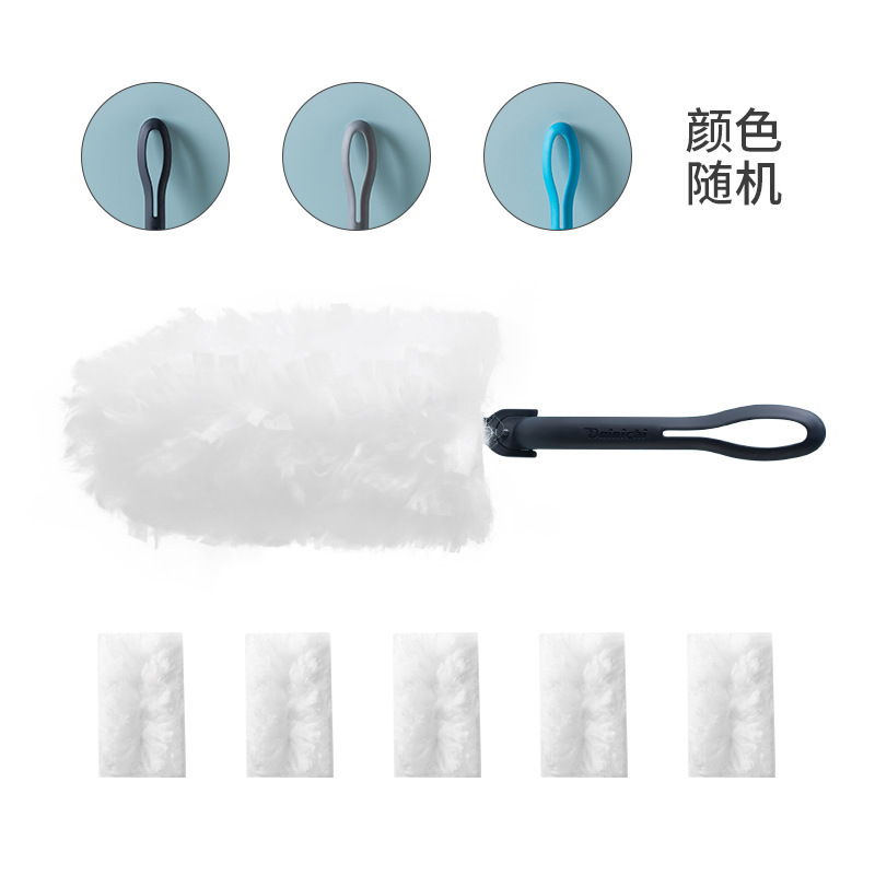 Amazon Desktop Cleaning Ash Sweeping Artifact Feather Duster Disposable Non-woven Duster Electrostatic Adsorption Duster
