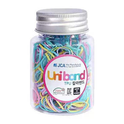 Korean Kidsren's Hair Accessories Uniband Rubber: Saç üçün rezinlər