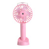 Handheld spray charging, table air fan for elementary school students, tubing, wholesale, Birthday gift