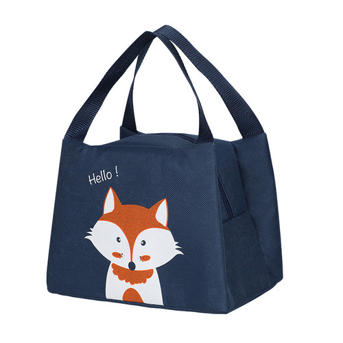 Lunch box bag, thermal bag, lunch bag, cartoon lunch tote bag, waterproof thickened aluminum foil thermal insulation bag