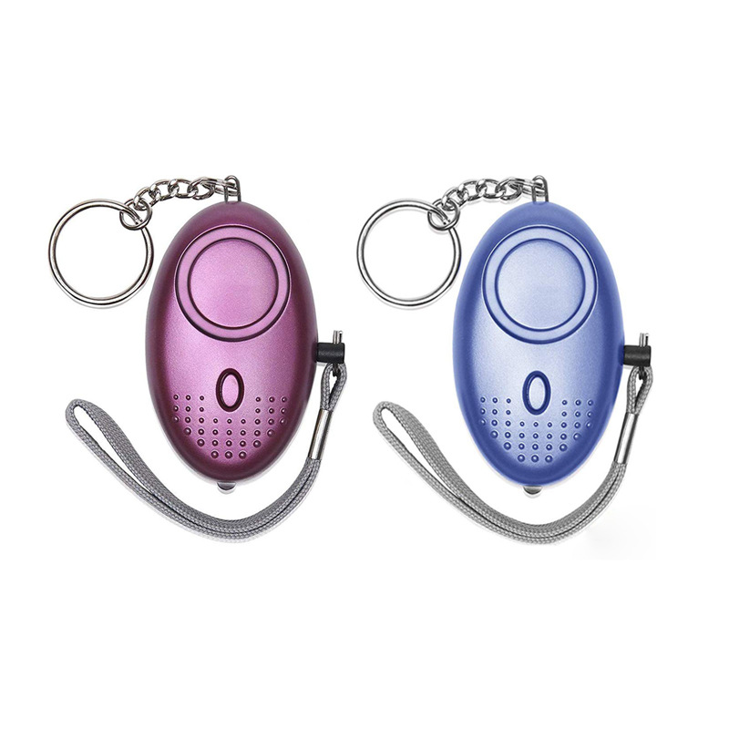 Alarma Personal de Autodefensa 140 dB con Llavero e Iluminación para Mujeres y Niños