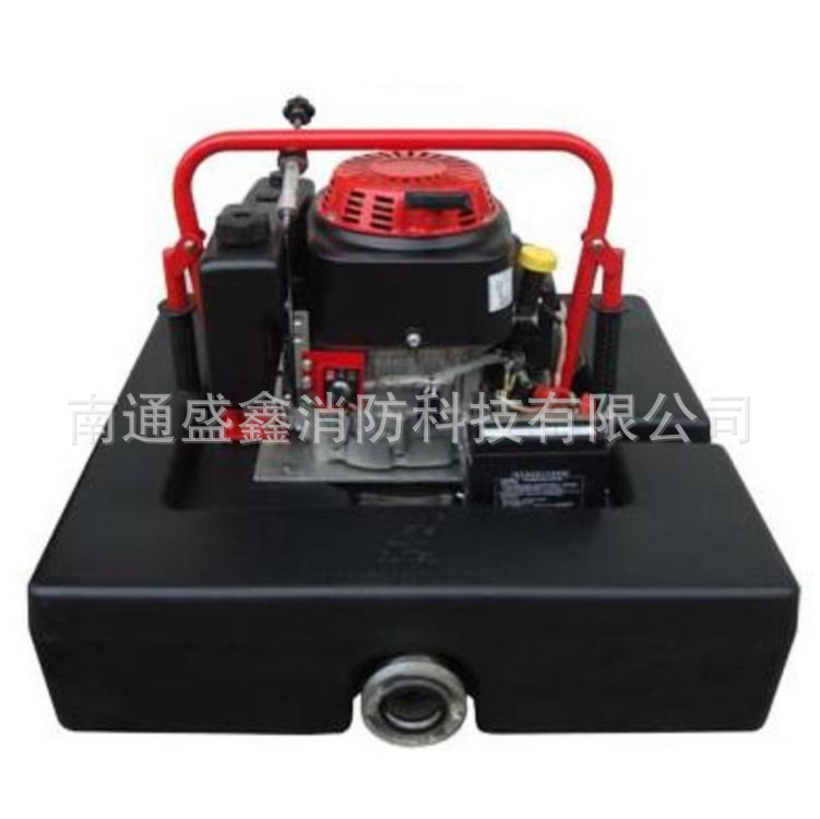 机动消防浮挺泵 FTQ4.0/15 15马力四冲程 单缸风冷 遥控型 浮艇泵