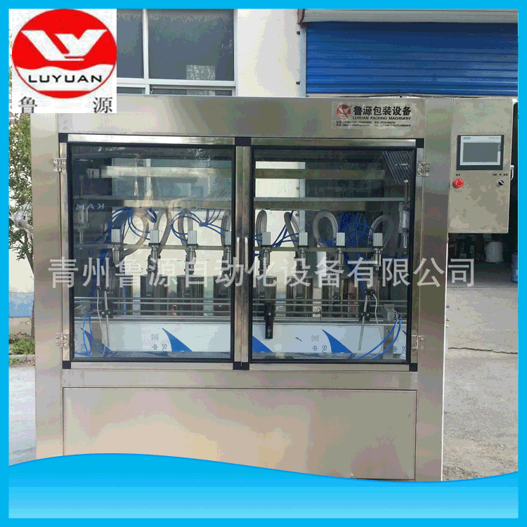 洗衣液灌装机 玻璃水灌装机 防冻液灌装机 自动灌装生产线