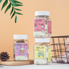 Black Angle Pet Snacks Cat Snacks Frozen Chicken Particle and Egg Yolk Mixed Quail Meat Pie Dog Snacks