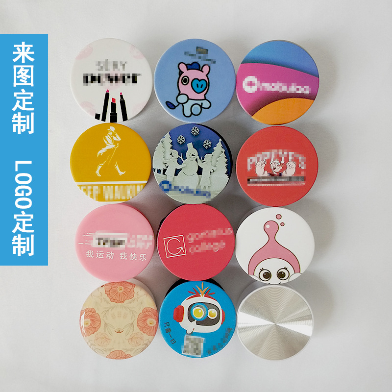 Cartoon Mobile Phone Airbag Holder Special-Shaped Acrylic Painted Printable Logo Pattern Glue Wholesale Customization