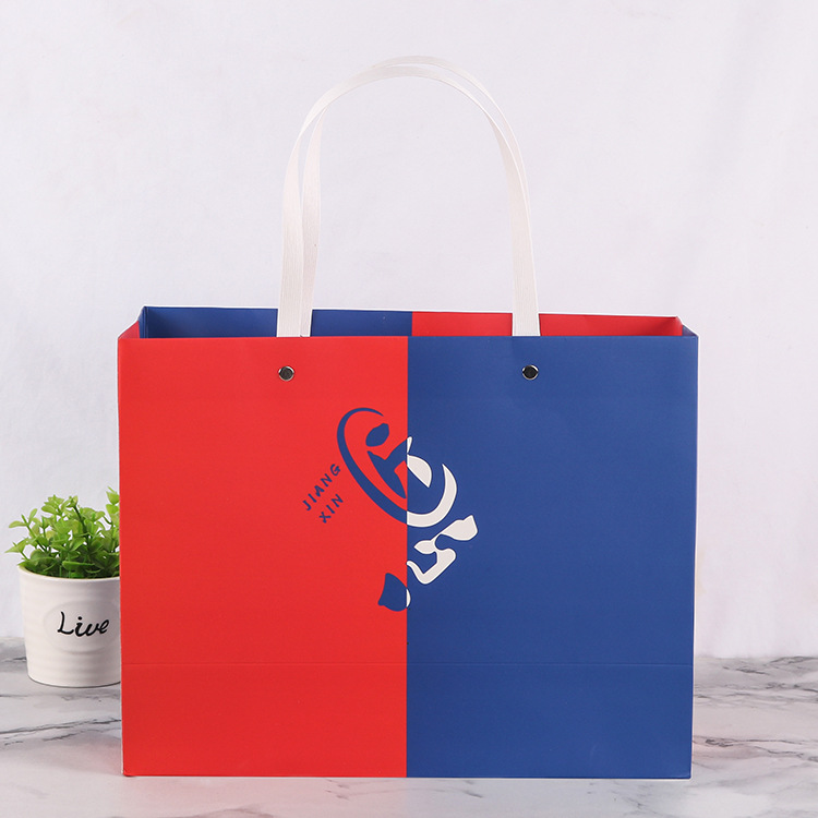 厂家批发手提袋企业广告袋 礼品袋服装手拎袋