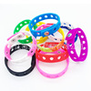 Silica gel bracelet, decorations, 21cm, 20 colors