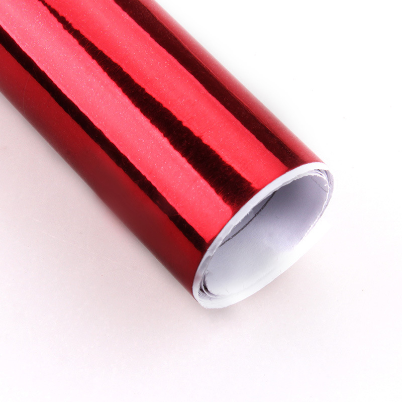 一休クロスボーダー爆品自動車改色膜クロムメッキ鏡面フィルム家具壁面メッキシール8色|undefined