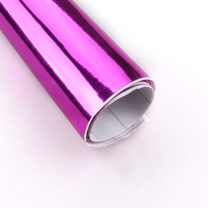 一休クロスボーダー爆品自動車改色膜クロムメッキ鏡面フィルム家具壁面メッキシール8色|undefined