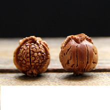 桃核石榴 野生桃核雕刻 工艺品桃胡 祥云编制手链配件批发