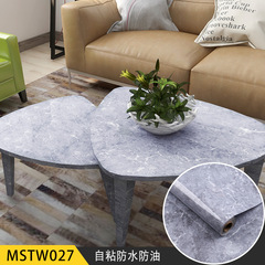 Waterproof and moisture-proof marble sticker kitchen oil-proof cabinet table countertop furniture renovation wallpaper self-adhesive wallpaper