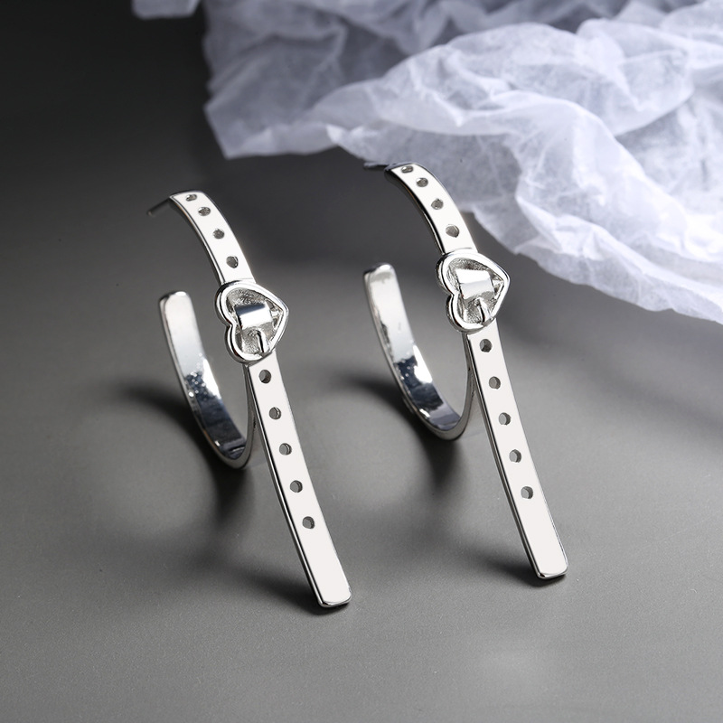 fashionable earrings hip-hop style