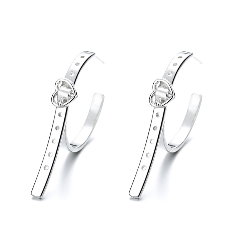 fashionable earrings hip-hop style