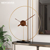 Scandinavian modern and minimalistic creative decorations for living room, watch, light luxury style