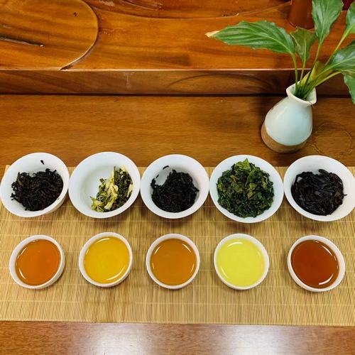 2024 Boxed Tea Da Hong Pao Tie Guan Yin Black Oolong Tea Biluochun Green Tea Black Tea Jin Jun Mei Jasmine Tea