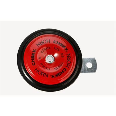 Car electric car motorcycle Car horn/tweeter - 12v-red-single-tone-one