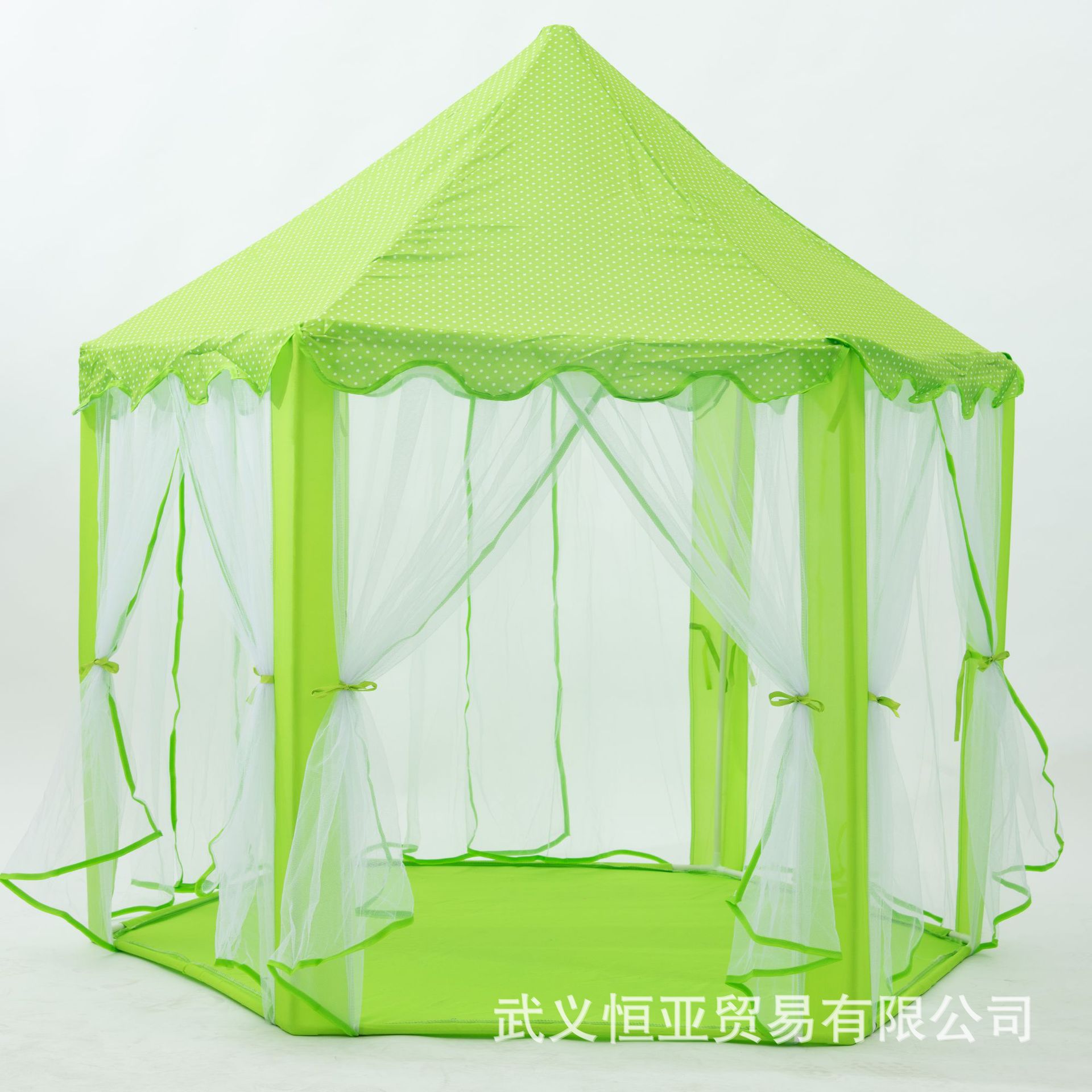 Casita de Juego Carpa Castillo de Princesa de Tela de Poliéster para Niños en Interior