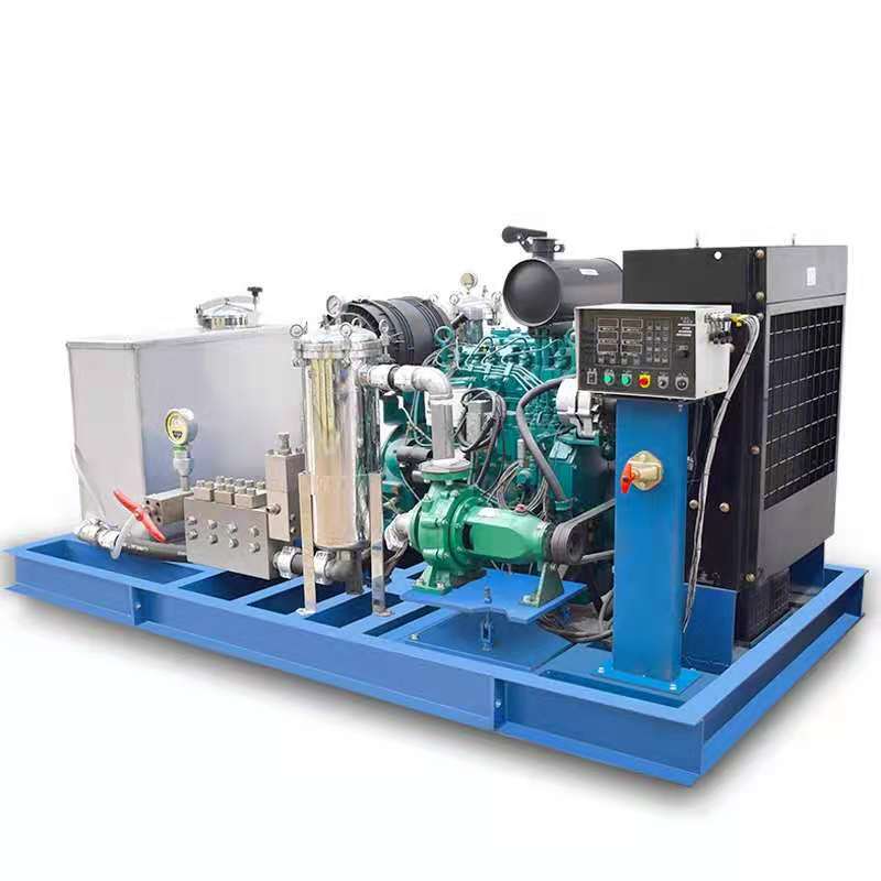 Column Type Heat Exchanger Pipe Cleaning Machine Condenser 1000kg Pressure High Pressure Cleaning Machine