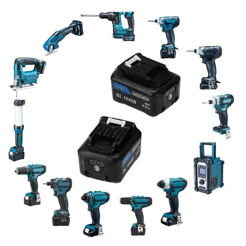 Новая замена аккумулятора MAKITE 10.8V литиевый аккумулятор Makita BL1021B, BL1041 для электроинструмента