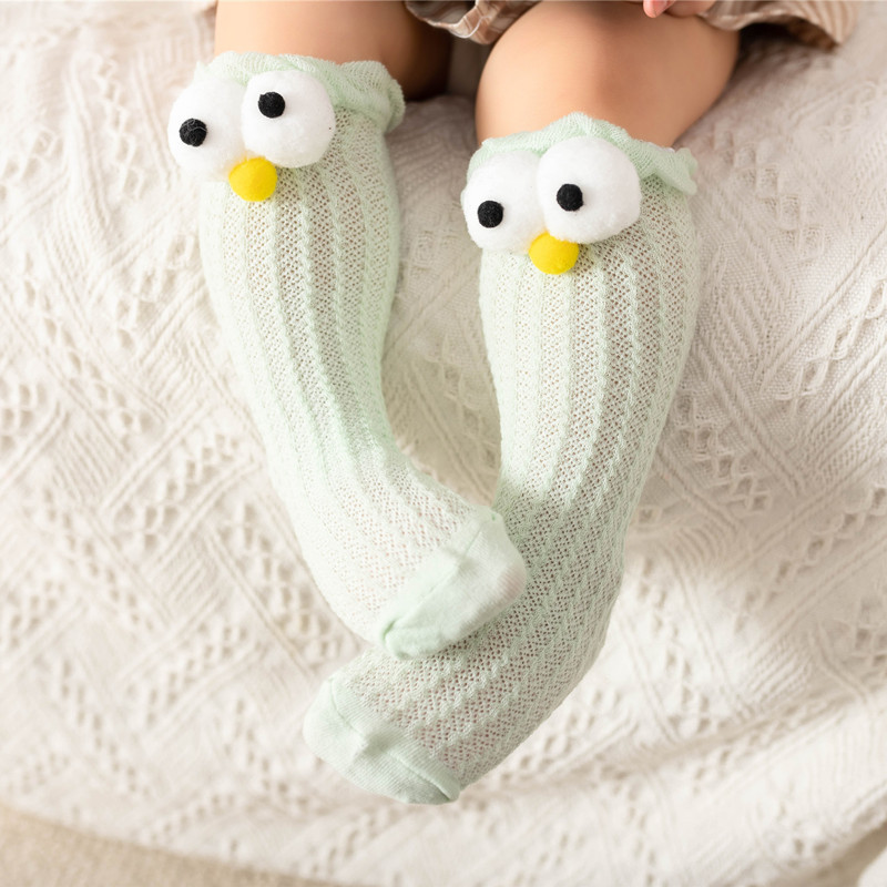 Calcetines Anti-Mosquitos para Niños de Algodón Fino para Verano