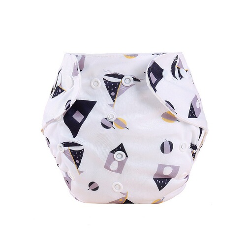 2024 Four Seasons Thin Velvet Infant and Toddler Waterproof Diapers Multi-Snap Adjustable Size Diapers Baby Cloth Diapers