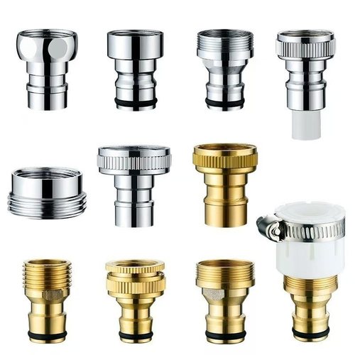 Copper washing machine spout stainless steel faucet mouth adapter washing machine pipe plastic tip thickened bathroom accessories
