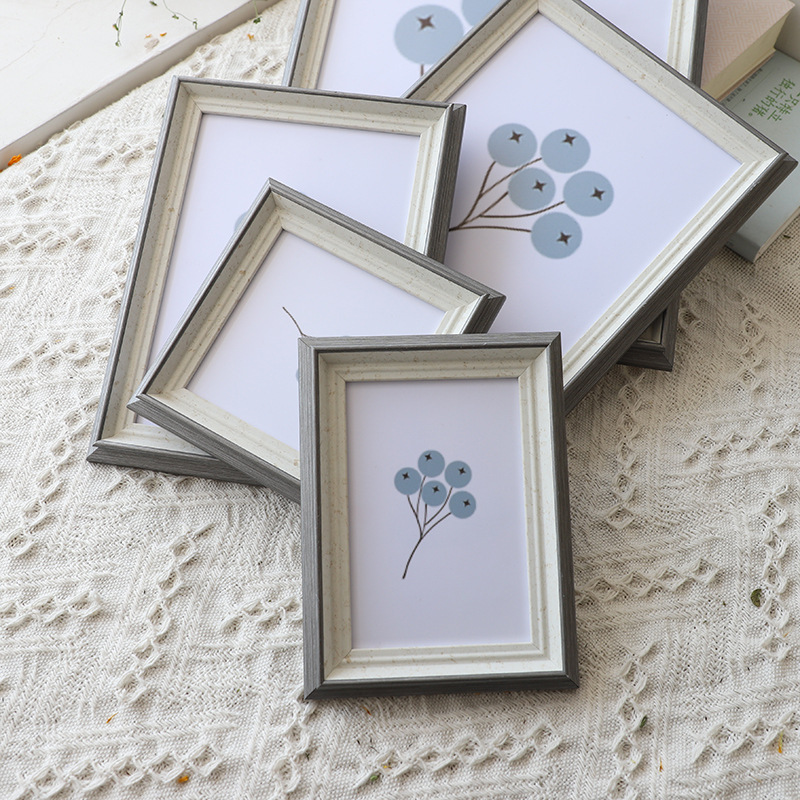 Photo frame set table resin photo 6 inch etc decoration set table nail art eyelash display photo frame foam plastic photo frame Photo frame set table resin photo 6 inch etc decoration set table nail art eyelash display photo frame foam plastic photo frame