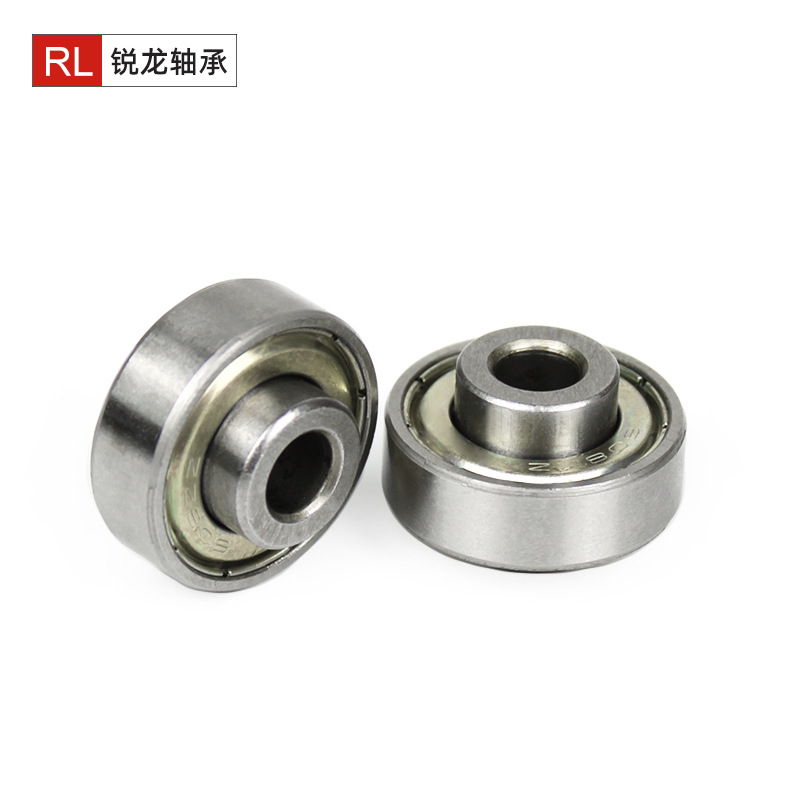 608ZZ单凸轴承非标 溜冰鞋 碰碰车扭扭车加高轴承轮椅轮8*22*11mm