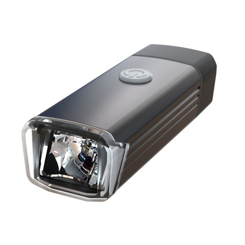 Bicycle headlight waterproof usb rechargeable flashlight bright headlight aluminum alloy lighting warning light