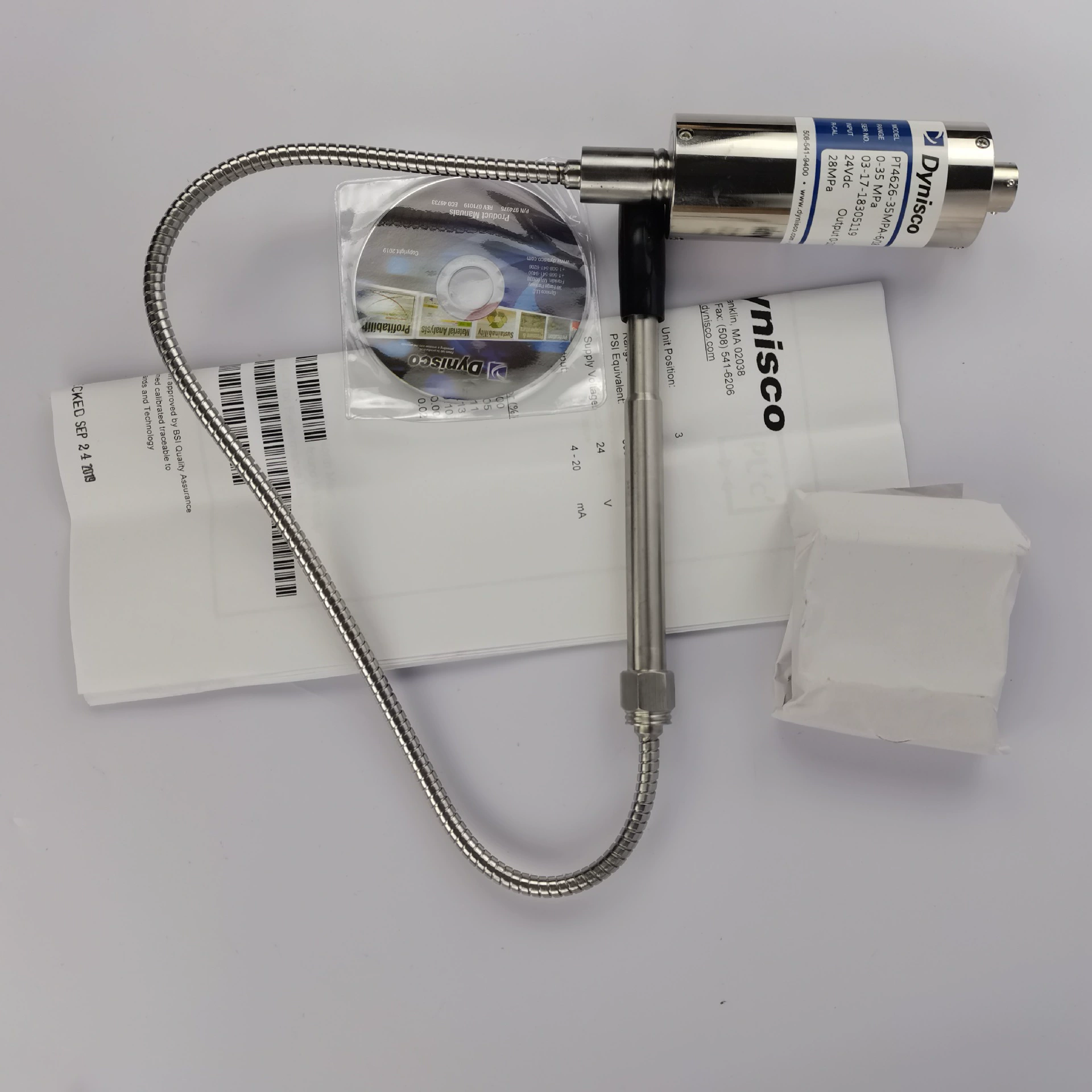 Поставка PT4626-35MPa-0-10VDynisco Датчик давления расплава высокой температуры Denisco