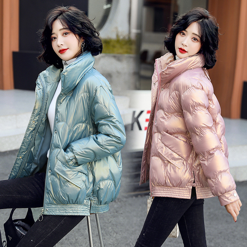 Gloomy Short Cotton-padded Jacket Women's Korean-style Loose 2023 New Light Down Cotton-padded Clothes Ins Hong Kong-style Winter Coat Trendy