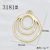 Metal ring, pendant, earrings, hair accessory, wholesale