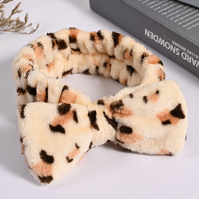 Transfronterizo lindo arco grande cinturón de pelo femenino versión coreana de lavado banda de pelo toallitas con diadema de Corea del Sur