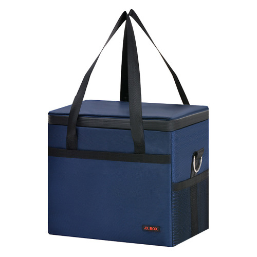 Outdoor takeout insulated bag large capacity hand-held picnic bag aluminum foil thick ice pack waterproof oil-proof insulation box large size