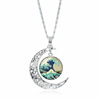 Accessory, pendant, suitable for import, with gem, European style, wholesale