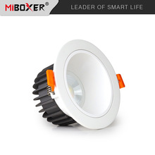 MiBoxer 12W防眩目RGB+双色温筒灯支持手机APP语音控制和2.4G控制