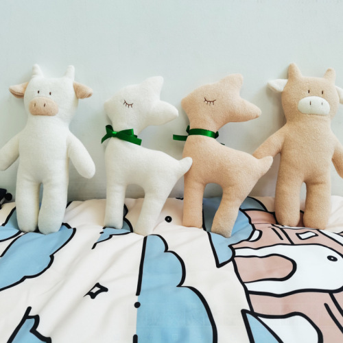 Nordic ins new cloth cartoon toy baby play doll comfort doll doll decorative photo props