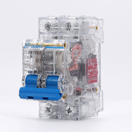 Factory Direct Sales Transparent Circuit Breaker DZ47-63 32A 40A A63A Distribution Panel Dedicated One-Year Warranty