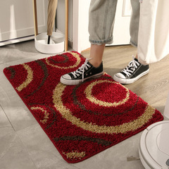 Chinese-style door wear-resistant dust-removal entrance floor mat carpet bathroom toilet water-absorbent non-slip foot mat