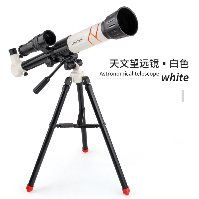 Experimento de ciencia para niños telescopio astronómico de nivel de entrada HD telescopio de visualización de estrellas juguetes interiores y exteriores exportación