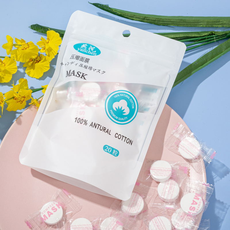 100 Capsules Compressed Facial Mask Pure Cotton Disposable Facial Mask Paper Thin Grimace Mask Non-Woven Fabric Cotton Wet Compress Dry Mask 100 Capsules Compressed Facial Mask Pure Cotton Disposable Facial Mask Paper Thin Grimace Mask Non-Woven Fabric Cotton Wet Compress Dry Mask